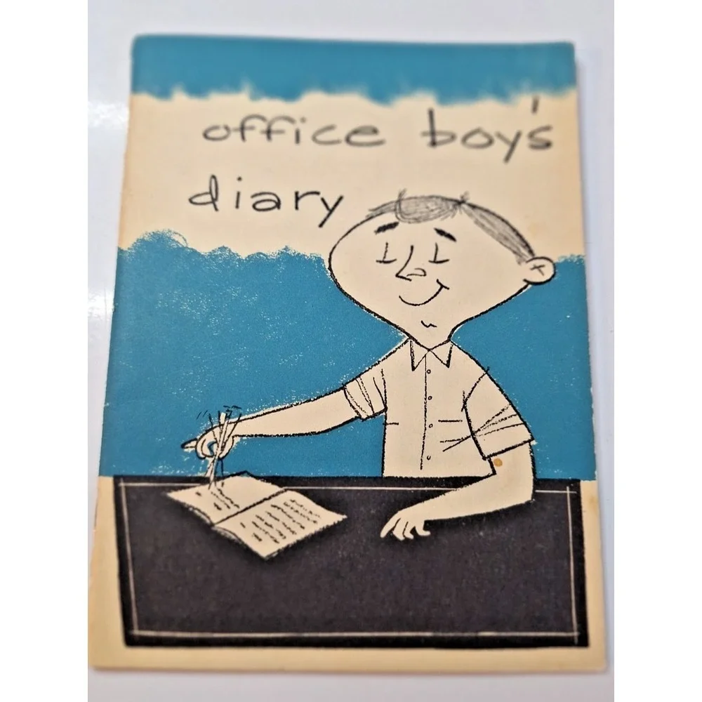 Paper booklet, Office Boy's Diary,1950s Promotional item by Brown &Bigelow